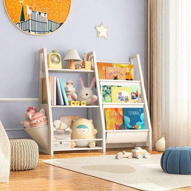 White nursery bookcase discount